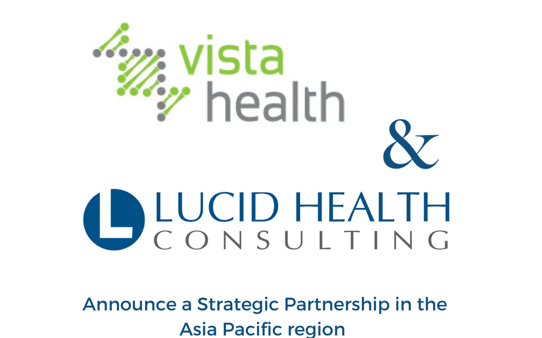 New Strategic Partnership with Vista Health in Asia Pacific Region